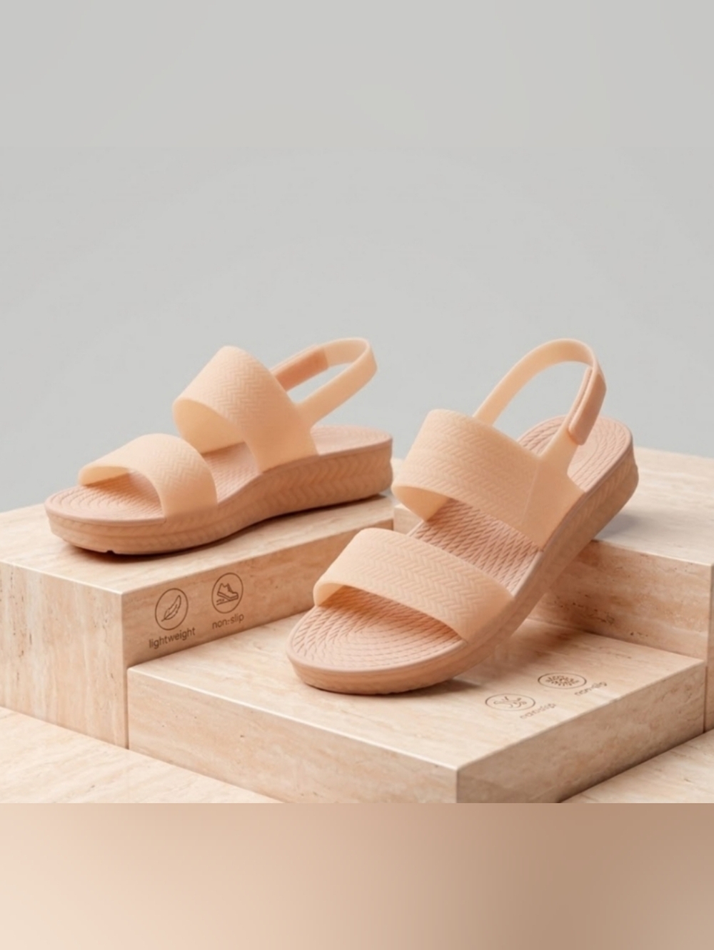 NEW! Reef Water Vista Sandals In Tinted Sand Sz 10 NWT